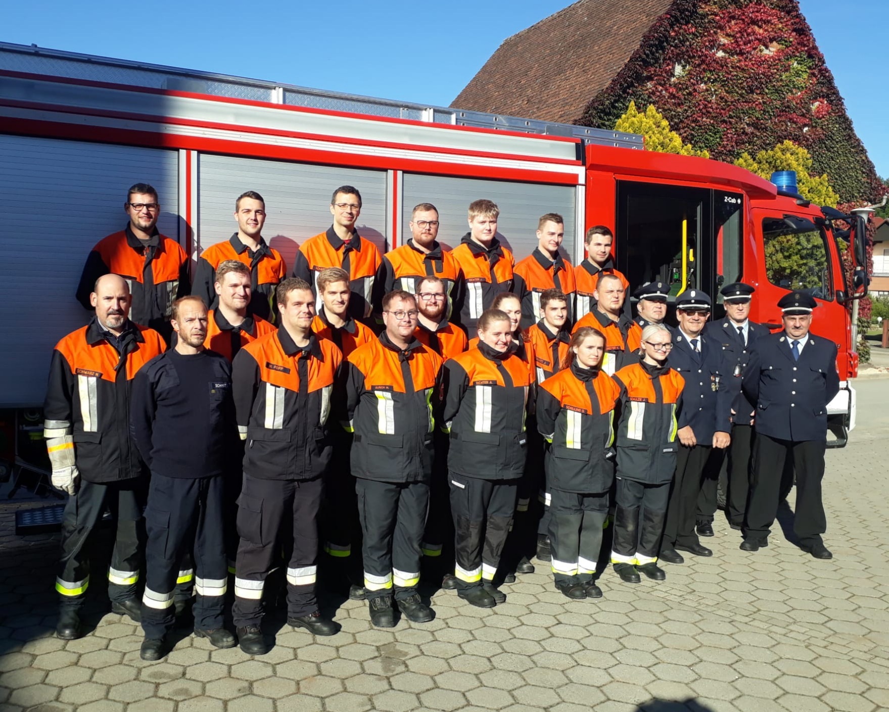 Gruppenfoto Leistungsabzeichen 2021